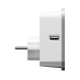 Tesla - TSL-SPL-1+2USB - Smart Plug Dual 2 USB